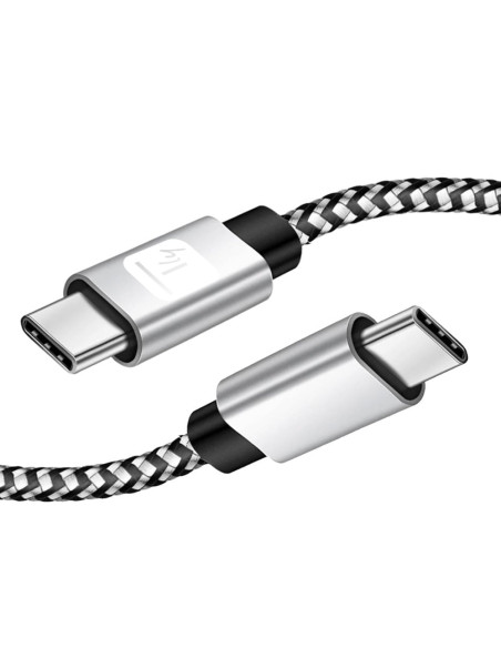 Cavo USB-C&trade Maschio 2.0 / USB-C&trade Maschio 3A 2 m Alluminio