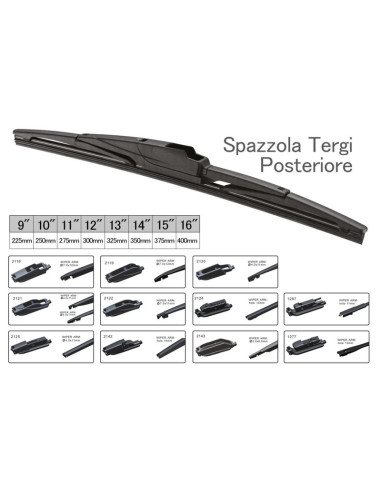 CARALL Spazzola Tergicristallo...
