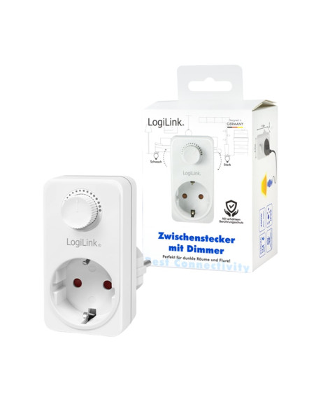Adattatore Presa con Dimmer 1x CEE 7/3 IP20