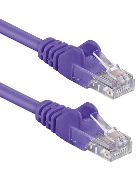 Cavo di rete Patch CCA Cat. 6 Viola UTP 2 m