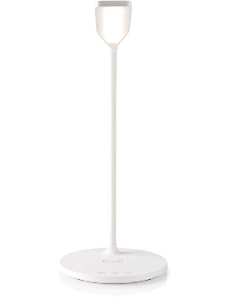 Lampada a 36 LED da Scrivania con Caricatore Wireless Integrato per Smartphone