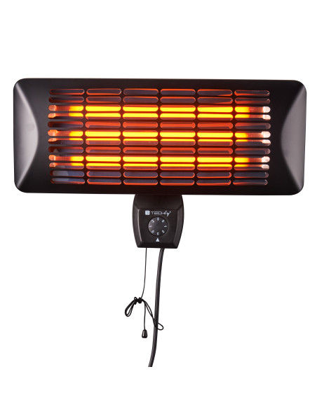 Stufetta da Parete al Quarzo per Interno Esterno IP24 2400W