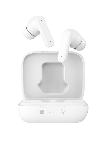 Cuffie Auricolari Bluetooth con Custodia Smart Touch Screen LCD Cancellazione Attiva del Rumore ANC
