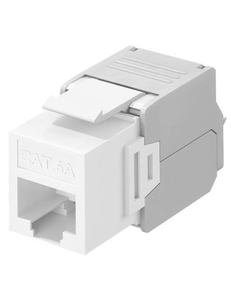 Frutto Keystone RJ45 Cat6A UTP 500MHz Bianco