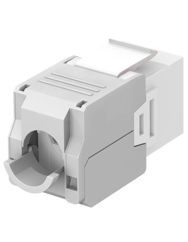 Frutto Keystone RJ45 Cat6A UTP 500MHz Bianco