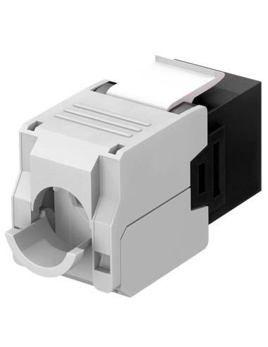 Frutto Keystone RJ45 Cat6A UTP 500MHz Nero
