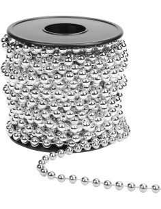 Rotolo perline 8 mm Argento...