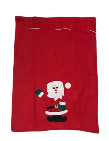 Sacco Babbo Natale in Panno Rosso
