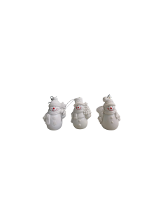 Set 3 Pupazzi di Neve...