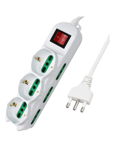 Multipresa Ciabatta Elettrica Cavo 5M...