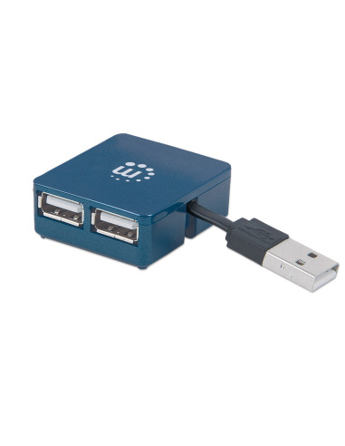 Micro USB Hub 2.0 4 porte, attivo