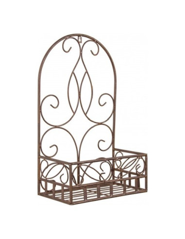 Porta vaso Yes Everyday 0720443 MELANIE Da Parete Marrone