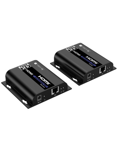 Extender HDMI 4K@60Hz con IR su Cavo Cat.6 fino a 120m