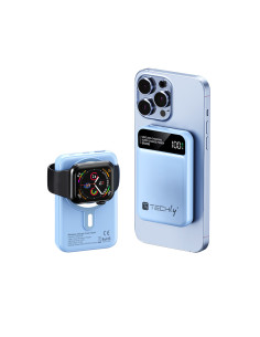 Power Bank Wireless Magnetico 3 in 1 con LED 10.000 mAh 22
