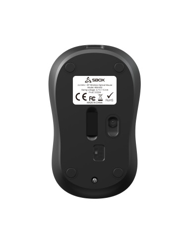 Mouse Wireless 1600dpi WM-602BK Nero