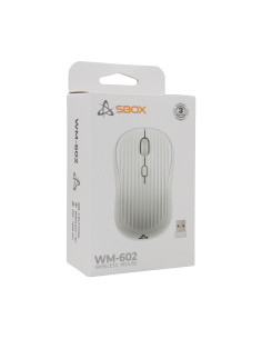 Mouse Wireless 1600dpi WM-602WH Bianco 2