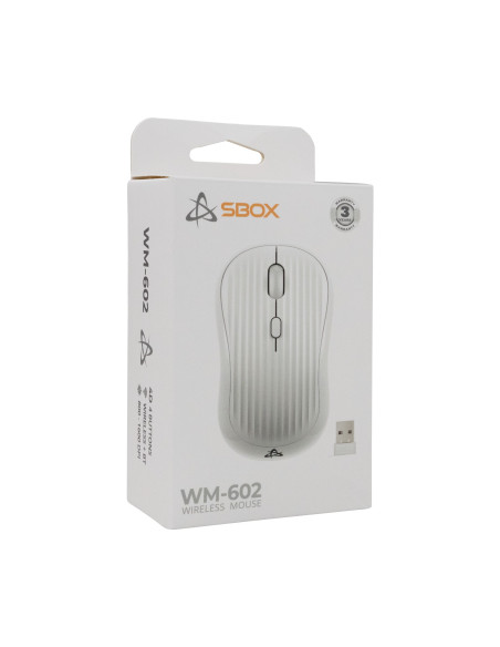 Mouse Wireless 1600dpi WM-602WH Bianco