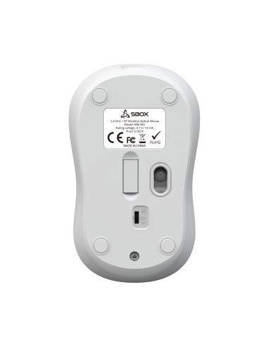 Mouse Wireless 1600dpi WM-602WH Bianco