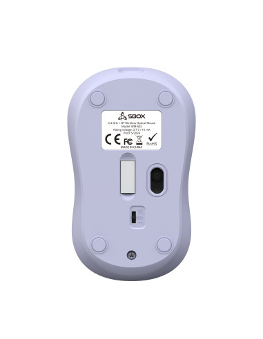Mouse Wireless 1600dpi WM-602VL Viola