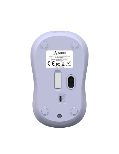 Mouse Wireless 1600dpi WM-602VL Viola