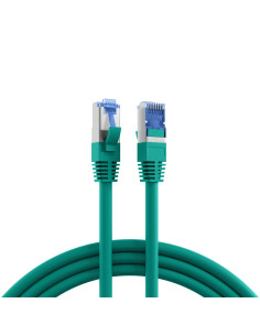 Cavo di Rete Patch in Rame Cat.6A S/FTP TPE Cat.7 Ultraflex Verde 0