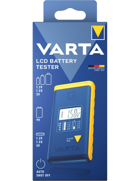 Tester Digitale con LCD Per Batterie