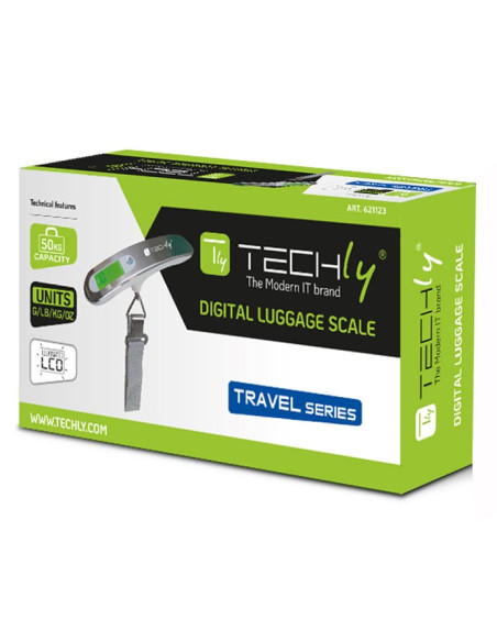 Pesa Valigie Digitale Capacit&agrave 50 kg Silver