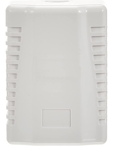 Presa a Muro con 1 Frutto RJ45 Cat.6A UTP Beige
