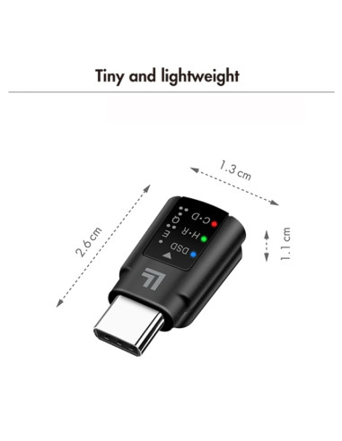 Adattatore Convertitore Audio DAC con Equalizzatore da USB-C&trade a 3
