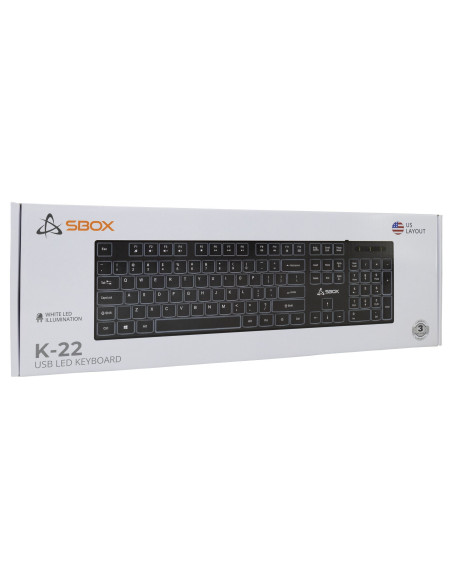 Tastiera 105 Tasti USB Layout Americano