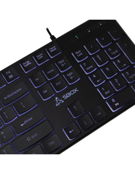 Tastiera 105 Tasti USB Layout Americano