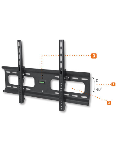Supporto a Muro Universale Inclinabile per TV 37-70''