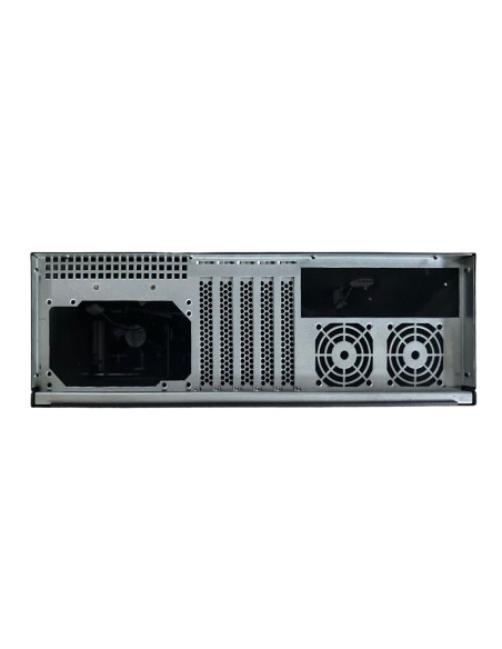 Chassis Industriale da Rack 19'' 3U Ultra Compatto Nero