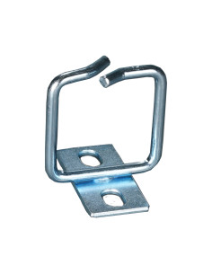 Anello Passacavi Frontale 40x40 mm in Acciaio Zincato per Armadi Rack 2