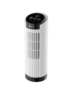 Mini Ventilatore a Torre 13'' 3 Velocit&agrave con Interruttore Touch Oscillazione 70&deg e Timer