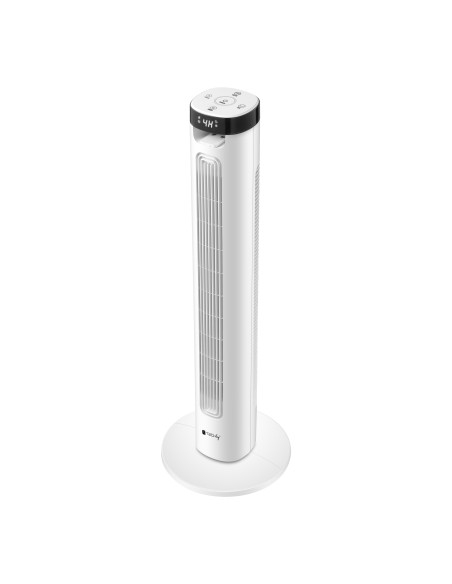 Ventilatore a Torre da Pavimento 36'' 3 Velocit&agrave con Telecomando Oscillazione 75&deg e Timer