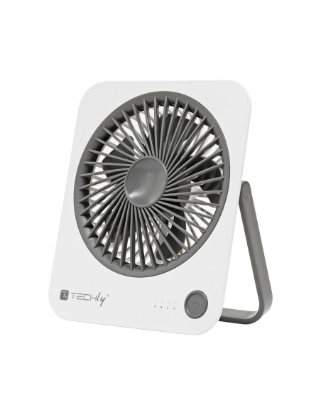 Ventilatore da Scrivania Ultra Sottile Pieghevole e Portatile a 4 Velocit&agrave