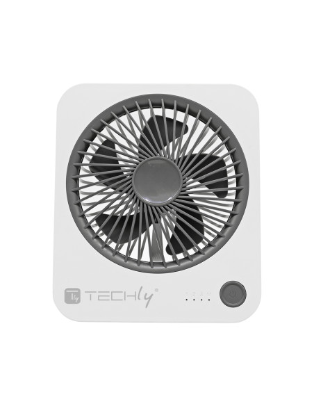 Ventilatore da Scrivania Ultra Sottile Pieghevole e Portatile a 4 Velocit&agrave