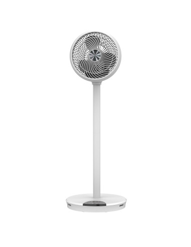 Ventilatore 9'' 2 in 1 con Piantana a 2 Altezze 12 Velocit&agrave con Telecomando Oscillazione a 720&deg e Timer
