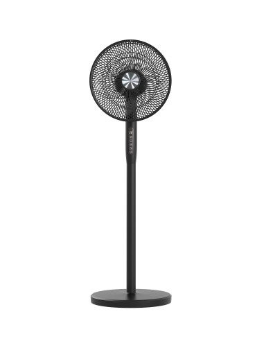 Ventilatore 12'' 2 in 1 con Piantana a 3 Altezze 12 Velocit&agrave con Telecomando Oscillazione a 720&deg e Timer