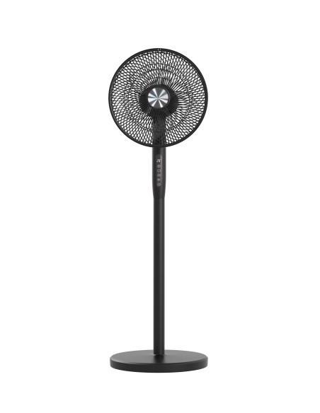 Ventilatore 12'' 2 in 1 con Piantana a 3 Altezze 12 Velocit&agrave con Telecomando Oscillazione a 720&deg e Timer