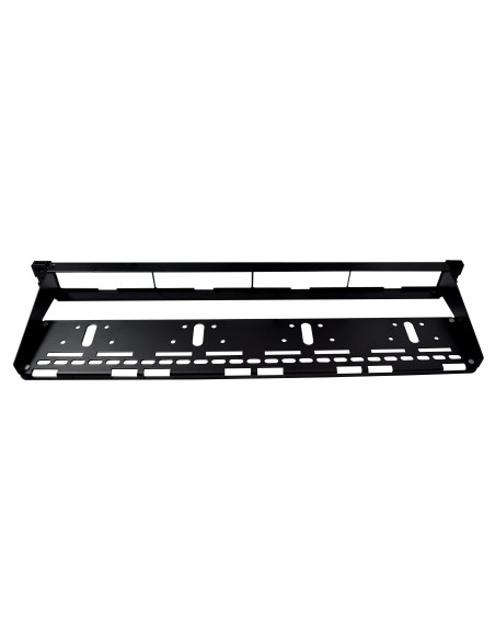 Pannello Patch Modulare Senza Frutti Multi Applicazione 1U Nero