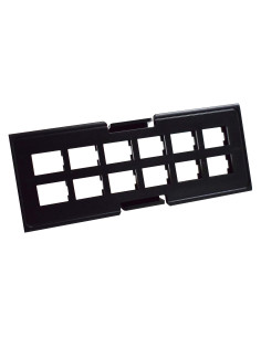 Pannello Frontale Adattatore 12 Posti SC/LC per Pannello Patch 2