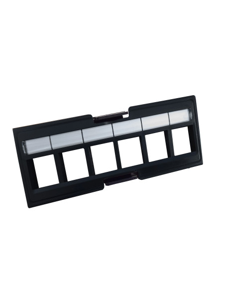Pannello Frontale Adattatore 6 Posti RJ45 Keystone UTP per Pannello Patch