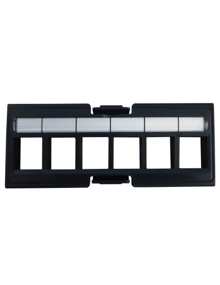 Pannello Frontale Adattatore 6 Posti RJ45 Keystone UTP per Pannello Patch