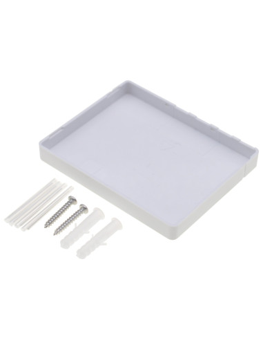 Scatola di connessione indoor FTTH per 4 fibre SC-APC a muro o guida Din