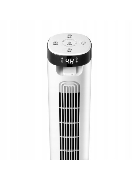 Ventilatore a Torre da Pavimento 36'' 3 Velocit&agrave con Telecomando Oscillazione 75&deg e Timer