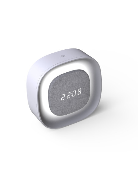Sveglia Wireless Multifunzione con Luce Notturna Regolabile