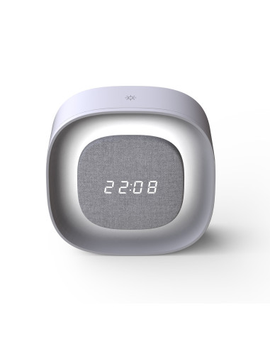 Sveglia Wireless Multifunzione con Luce Notturna Regolabile