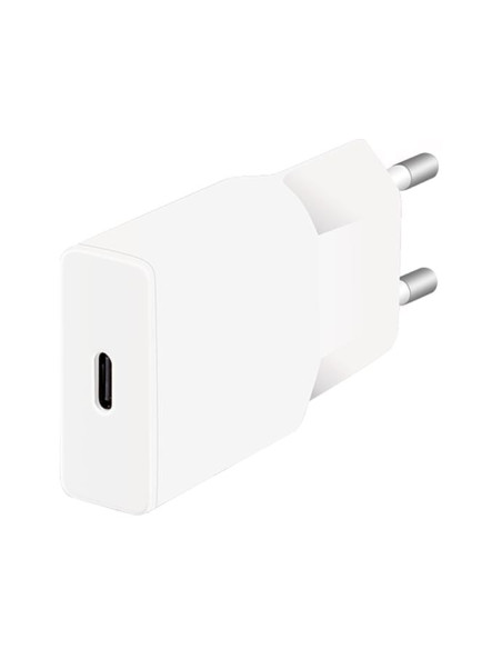 Caricatore Alimentatore GaN USB-C&trade (PD) da Muro 30W Bianco